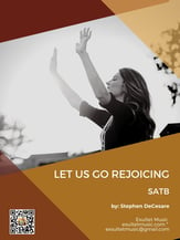 Let Us Go Rejoicing SATB choral sheet music cover